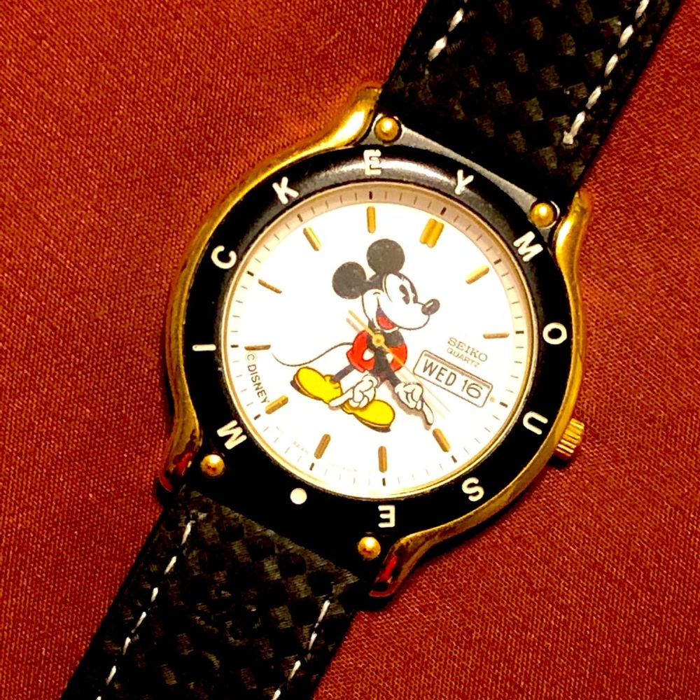 Vintage Seiko Mickey Mouse Watch